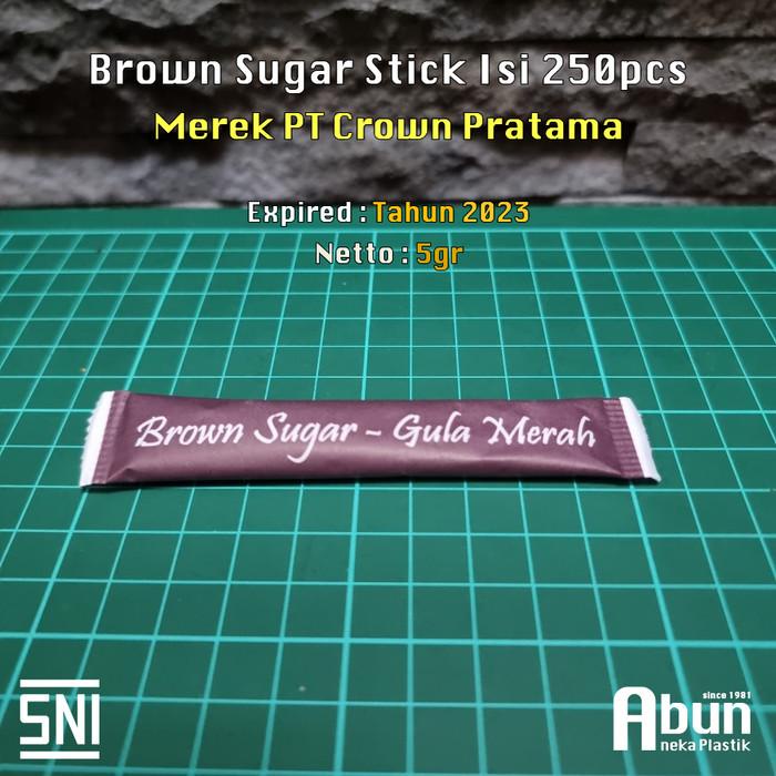 

Brown Sugar Sachet (Stick) Isi 250Pcs 002