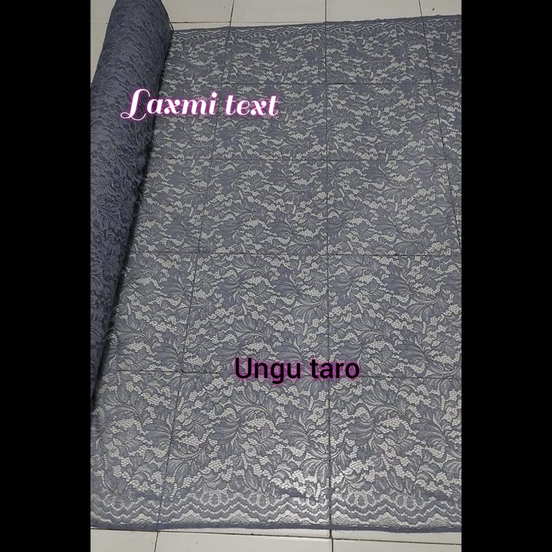 Kain Brukat Cord Gliter / Bahan Brokat Corneli / Cocok Untuk Gaun Dress Kebaya