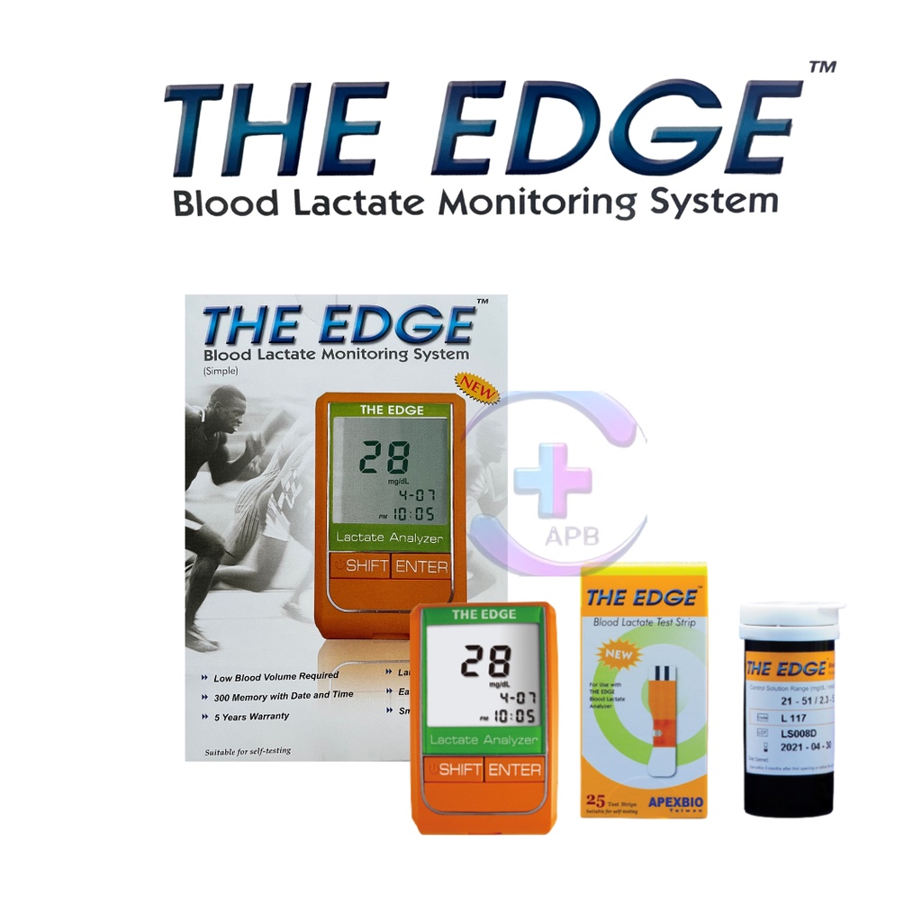 Edge Lactate Meter : The Edge Lactate meter – BIMJ