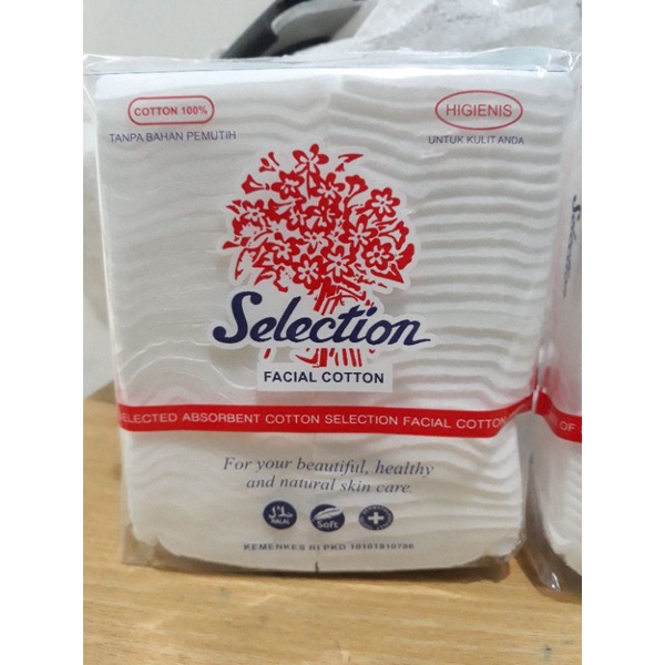 Kapas selection fasial cotton / Kapas kecantikan / kapas selection