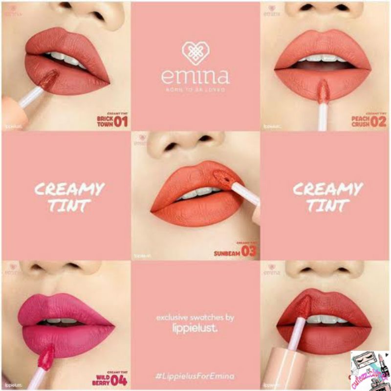 ☃Cutezz_Ching1☃Emina Creamy Tint 3.6g - Lip Tint Cream