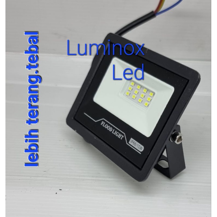 lampu tembak led 10w 10watt sorot floodlight taman 10 watt 10 w smd 220volt