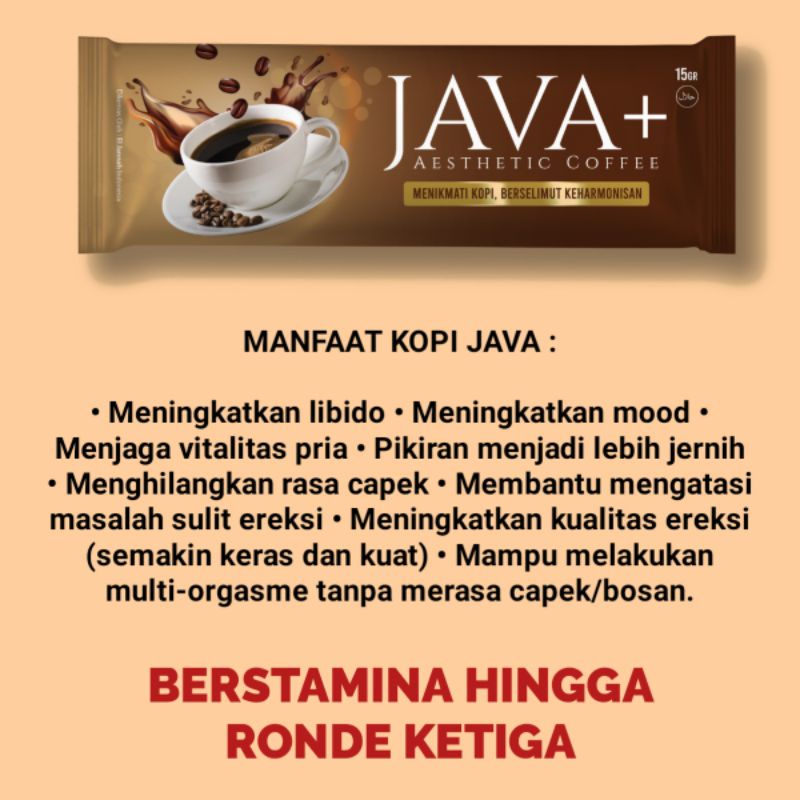 

1 Saset Kopi Java Plus | JAVA+ Aesthetic Coffee