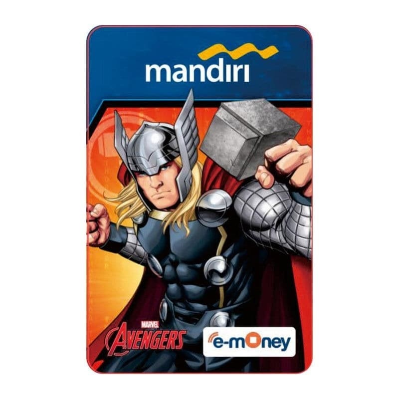 Mandiri e-Money Premium Marvel Classic Thor emoney