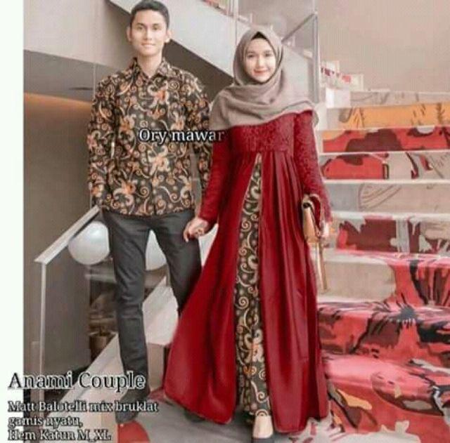Maura Couple - Sania Ruffle Batik Couple Ori Ndoro Jowi Dnt Garansi Termurah Shopee  Set Renda 2586