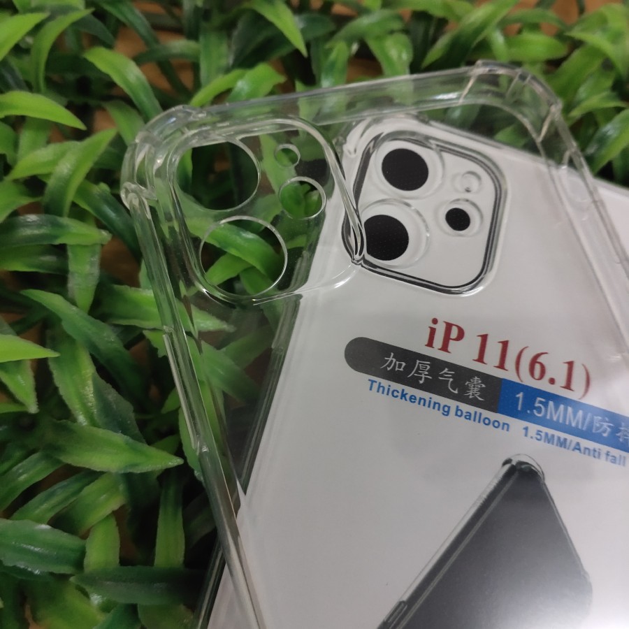 IPHONE 11 CASE SOFTCASE BENING HD TPU CRACK CLEAR TRANSPARAN SILIKON KARET CRACK PROTECT CAMERA PELINDUNG KAMERA