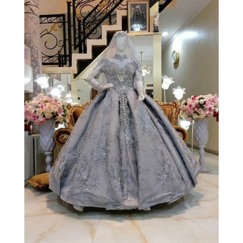 GAUN PENGANTIN BARBIE MEWAH//GAUN WEDDING MODERN//GAUN