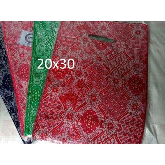 

Kantong Plastik Baju HD Oval Batik Uk 20x30 - plastik olshop/belanja