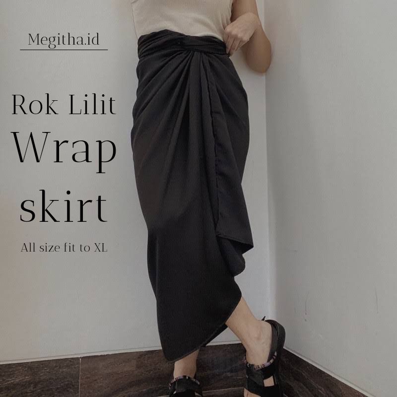 By GoldenStoreRok lilit satin | wrap skirt | rok lilit polos