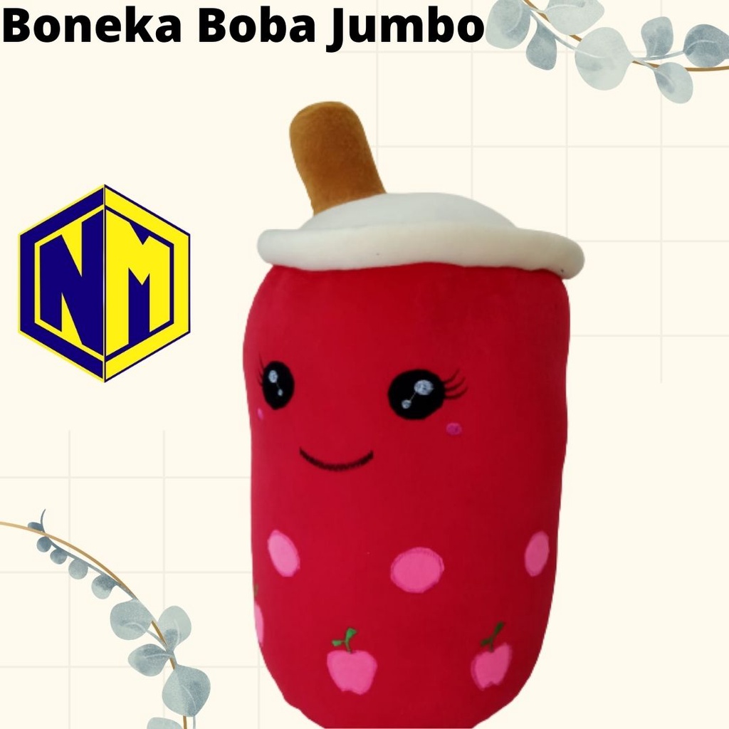 Boneka Boba Jumbo Bantal Boba Besar label SNI Original Harga Murahbgt