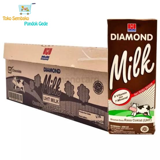 

Susu Diamond UHT 200ml 1dus