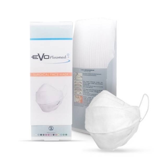 Masker Evo / Sensi plusmed 3ply / Pelindung Hidung model 4D  (harga per pcs)