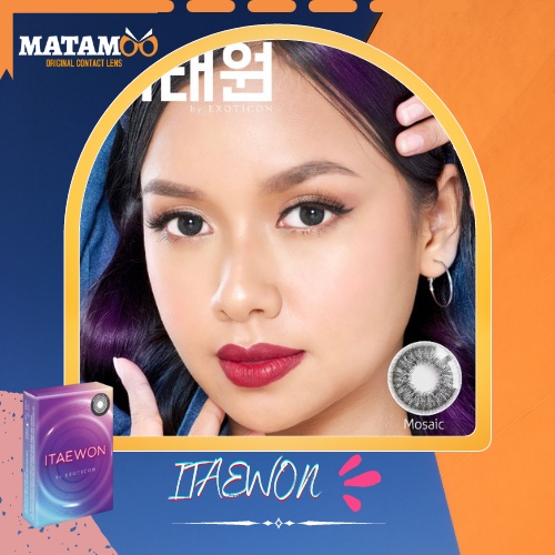 Softlens Itaewon Dia. 14.50mm By Exoticon Minus -3.00 sd -6.00