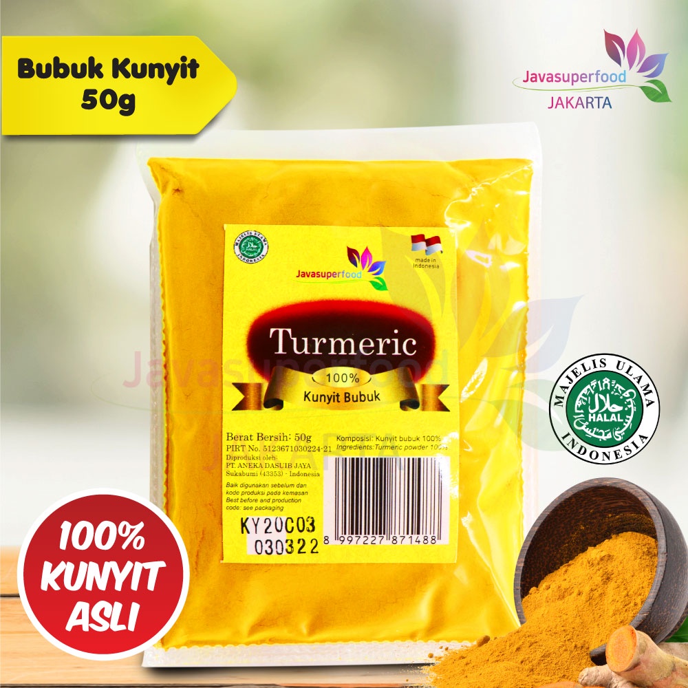 

BUBUK KUNYIT / TURMERIC POWDER 50g (PLS)
