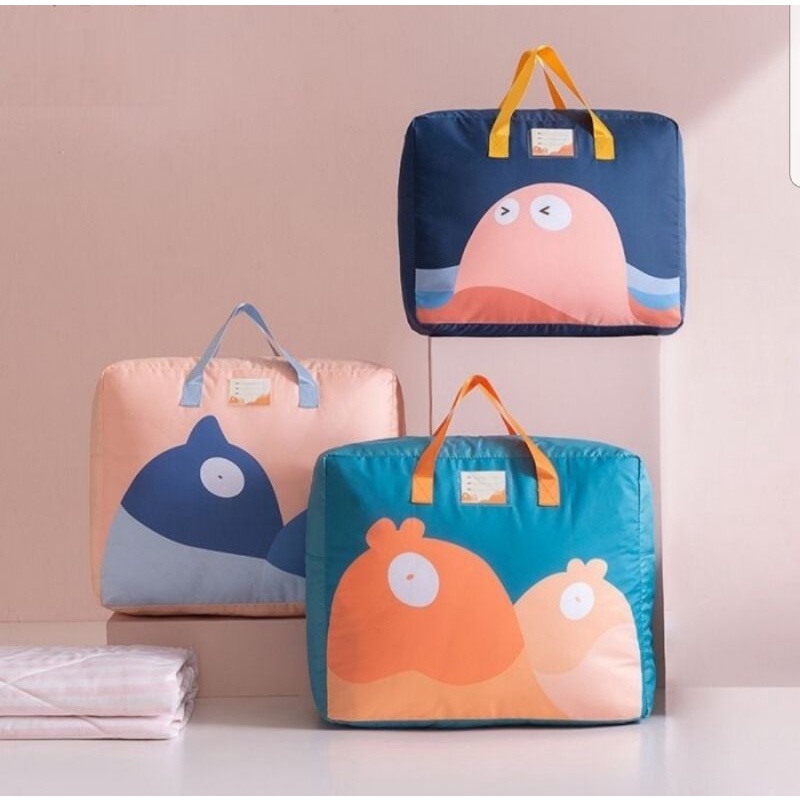 Storage Bag/Tas Penyimpanan Kain Oxford/Tas Pakaian Selimut Baju Bayi
