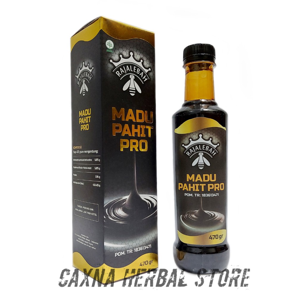 

Madu Hitam Pahit Raja Lebah 470gr / Original Asli
