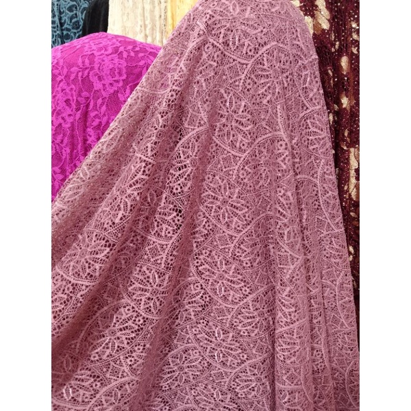 bahan/kain brukat street