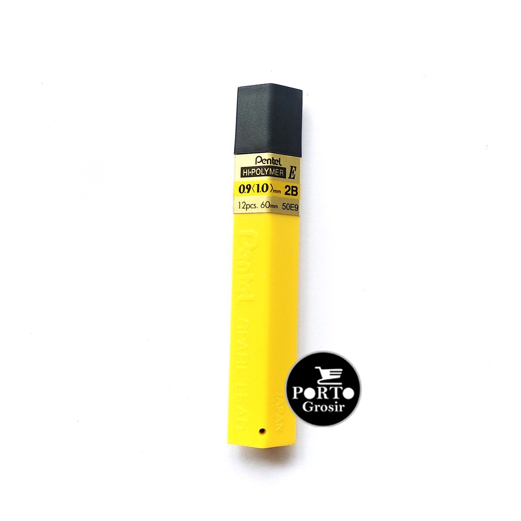 

Pentel Hi-Polymer E 1.0 mm 2B Isi Pensil Mekanik Pencil 1.0 mm Mechanic Pencil Refill Pinsil Leads