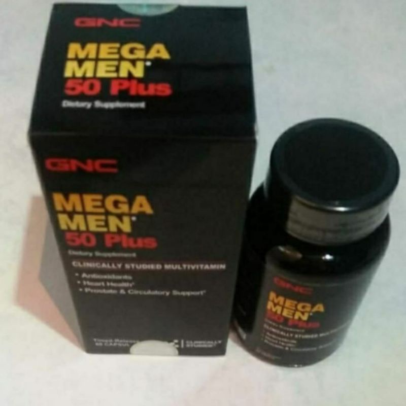 GNC Mega men 50 plus multivitamin original
