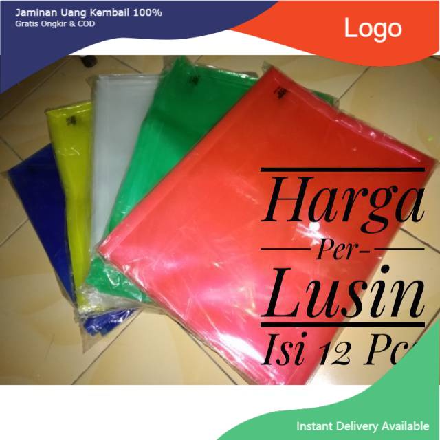 

Termurah Satu Lusin Map Plastik kancing 1 (satu) folder one / Big Murah Original