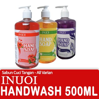 Image of Sabun Cuci Tangan | Hand Soap | Hand Wash Pump 500ml Izin Edar KEMENKES INUOI