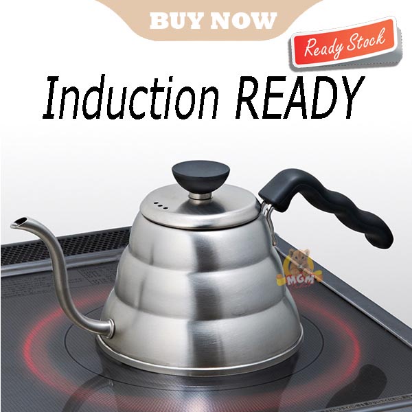 Teko Kopi Leher Angsa gooseneck Kettle Buonoe 1L Induction ready