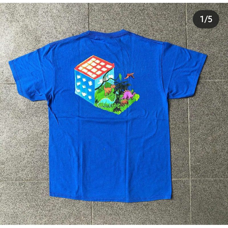 KAOS VINTAGE SECOND CAMP DISCOVERY KAOS UNISEX PAKAIAN PRIA ATASAN VINTAGE