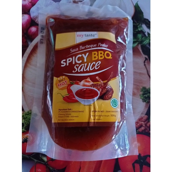 

my taste saus barbegue pedas