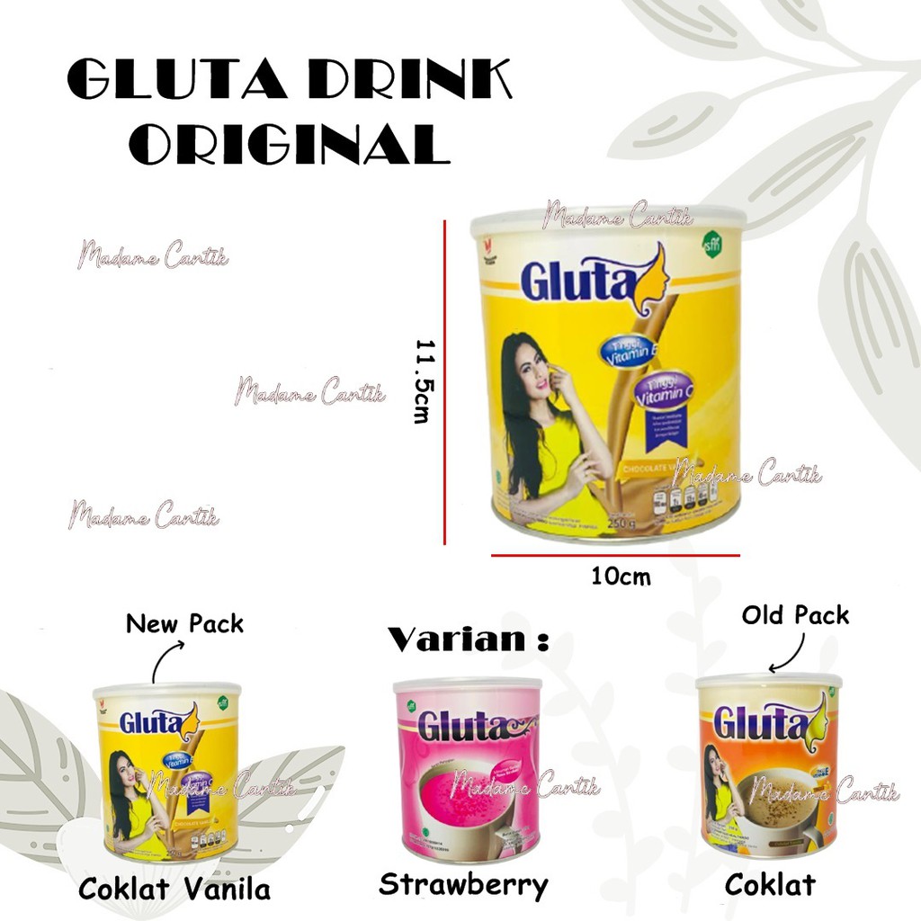 ✿ MADAME ✿ GLUTA DRINK ORIGINAL - MINUMAN PEMUTIH KULIT