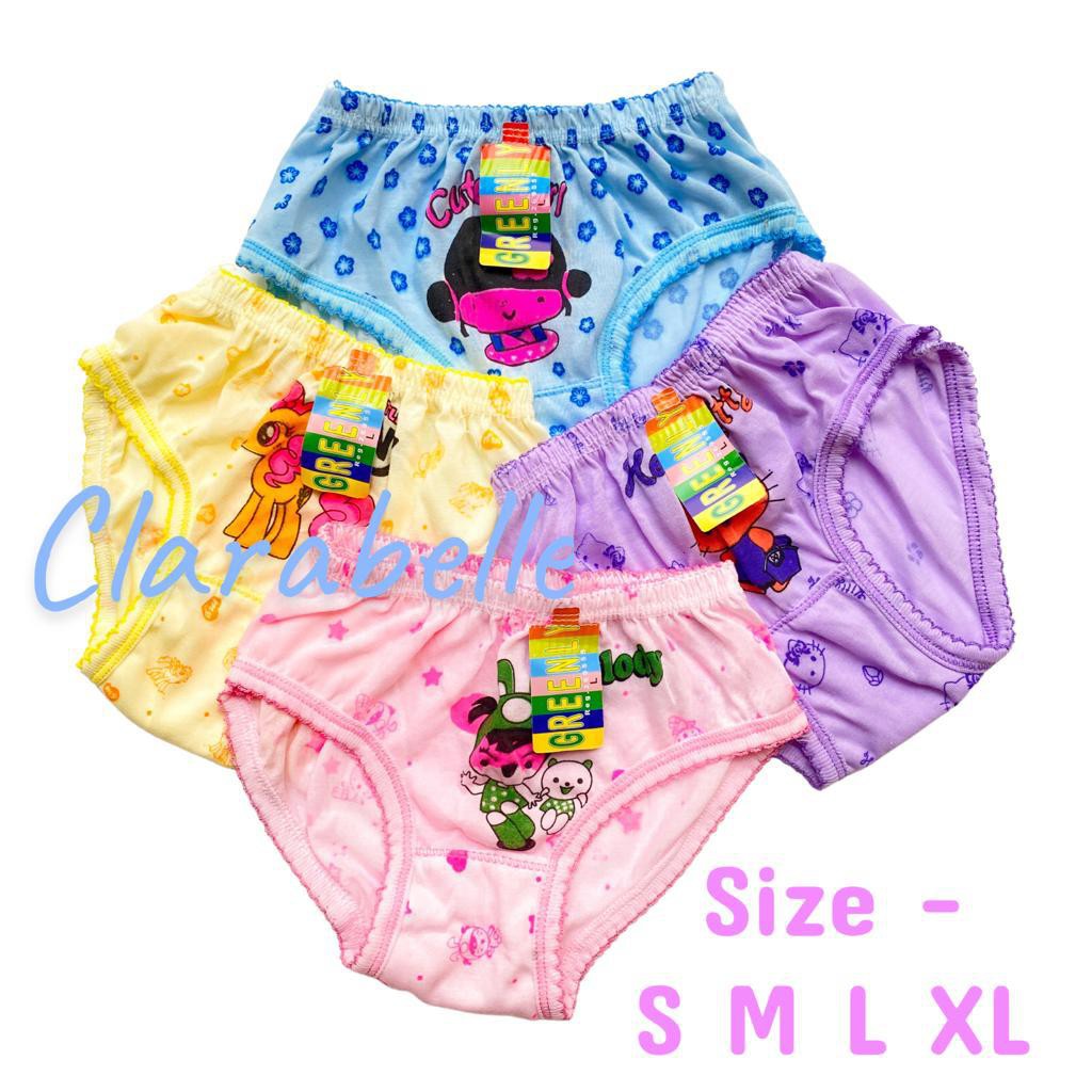 Celana Dalam Anak Perempuan Katun Sablon Karakter  Hello Kitty Lucu