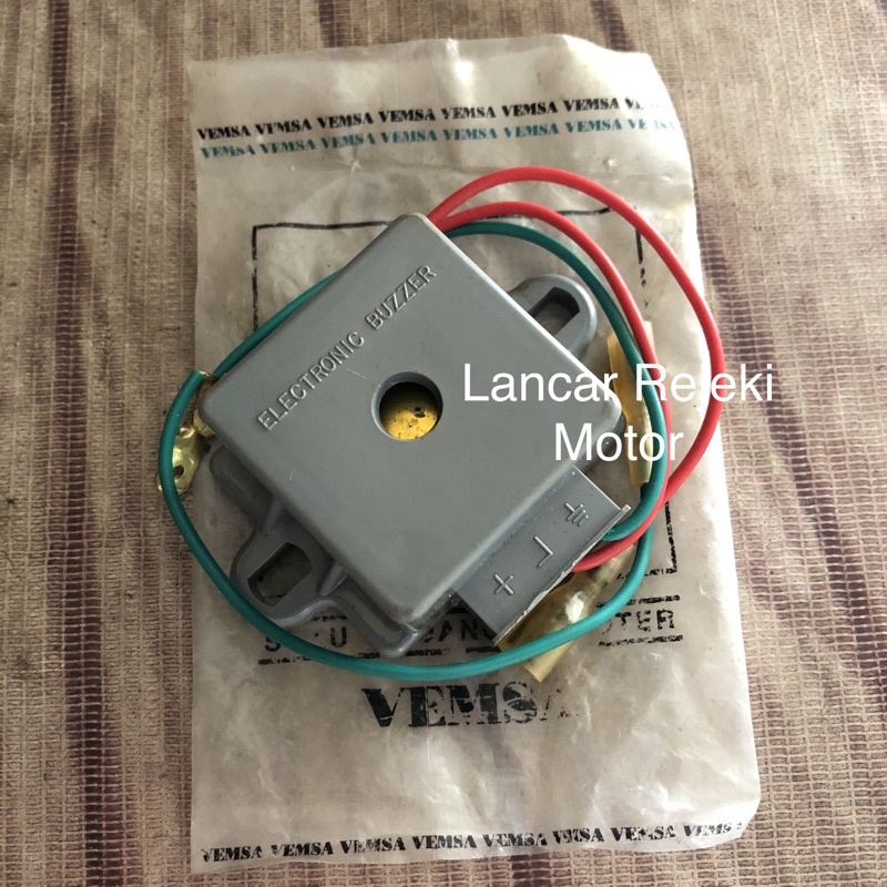Otomatis reting sein bunyi electronic buzzer Vespa PX PXE Excel Exclusive Merk Vemsa
