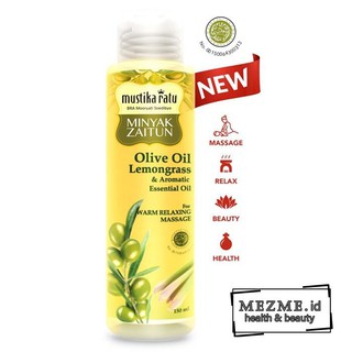 Mustika Ratu New Minyak Zaitun Lemongrass Aromatic Essential Oil Shopee Indonesia