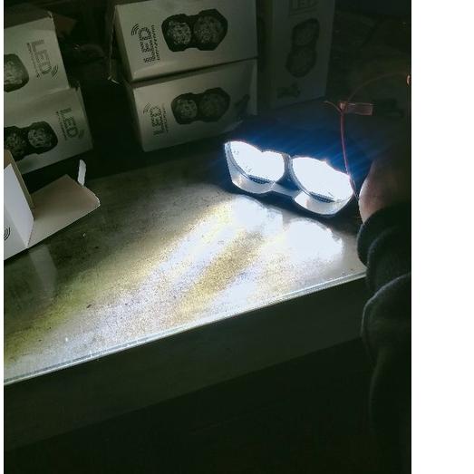 Terbaik lampu tembak motor mobil truk 18led tembus kabut 12 volt dan 24 volt  12.000lumens cahaya su