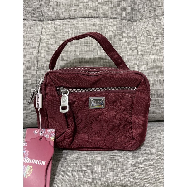 Tas Slempang Wanita Tas Sighmon 02053-49 Bahan Kanvas Tebal. Tas Wanita Tas Sighmon ORI Tas Sighmon Import Tas Slempang Sighmon Terbaru Bisa bayar ditempat.!!!!