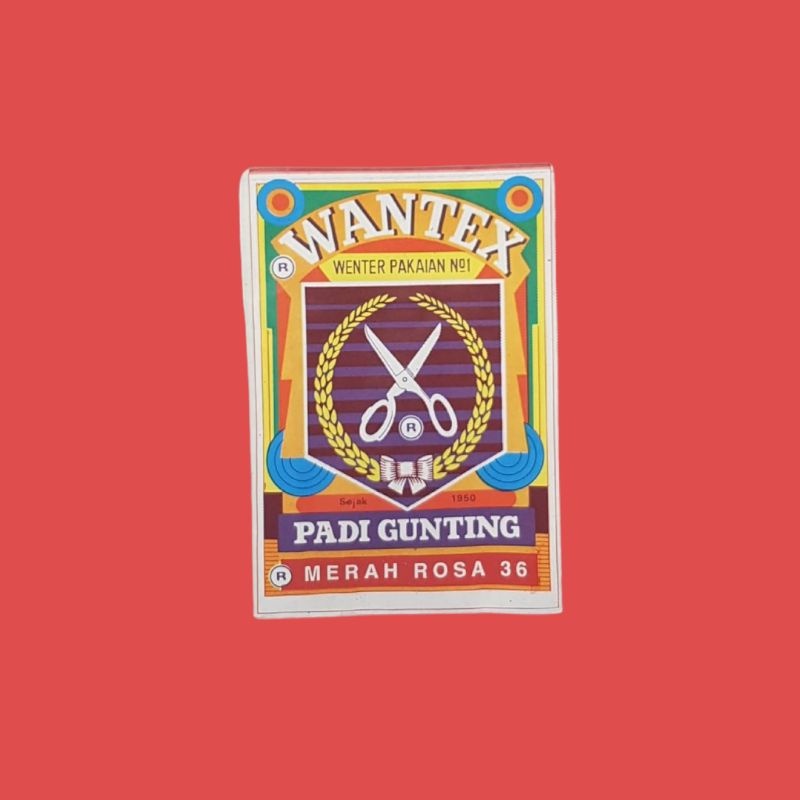 

WANTEX MERAH ROSA Wenter Padi Gunting Pewarna Kain Pakaian Red Textil Permanen Jeans Silk Cotton Prakarya Kerajinan Craft Crafting Art Seni Kesenian Kertakes Homestuff Peralatan Perlengkapan Warna Warni Paint Painting Air Pewarna Colour Color Malang