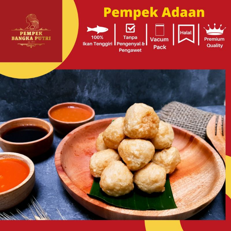 

Promo Pempek Adaan Tenggiri 10 pcs