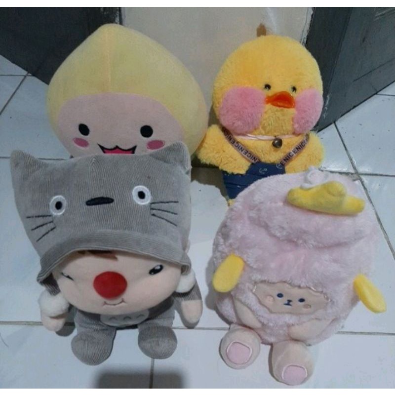 Boneka Metoo, Bebek Fanfan Chu, Gurita, Domba, Nanas Miniso