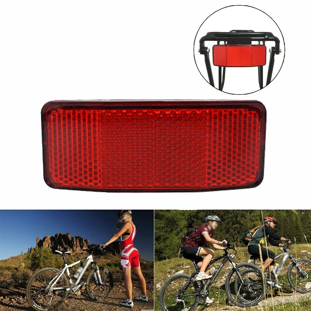 Details about  / Bicycle Bike Safety Caution Warning Reflector Disc Rear Pannier Racks Y CW