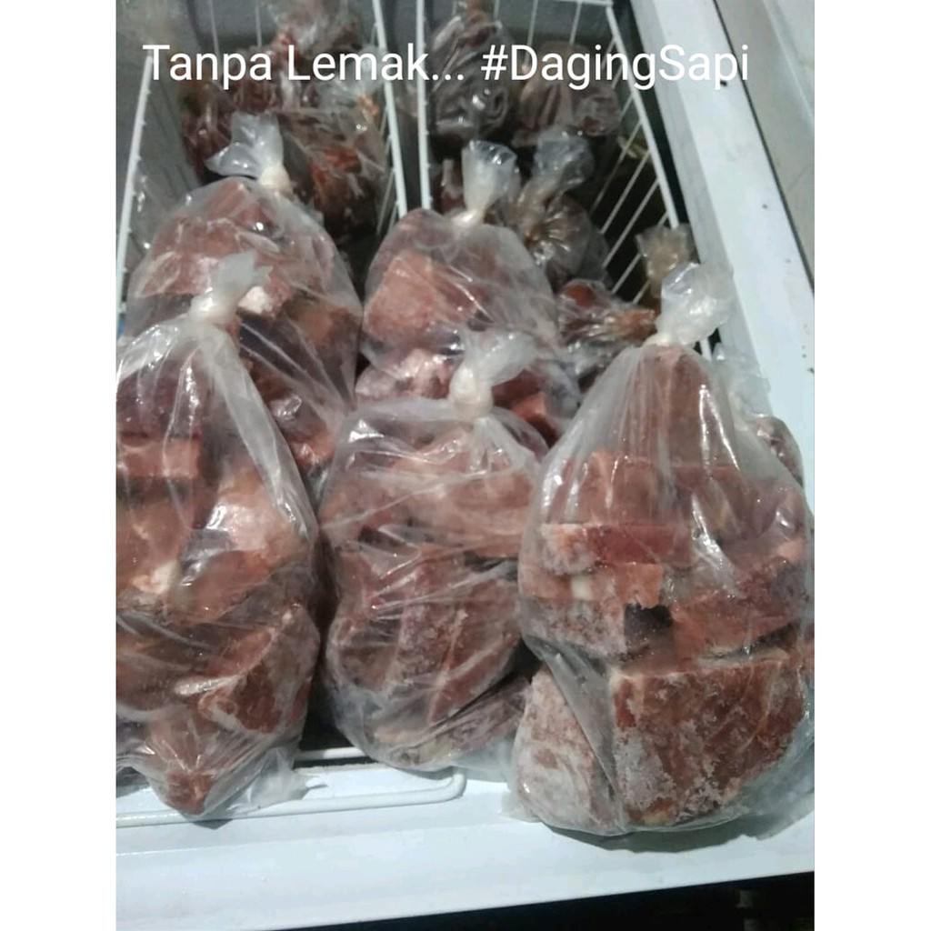 

Daging Sapi Lemak Sedikit atau Tanpa Lemak 1kg Berkualitas