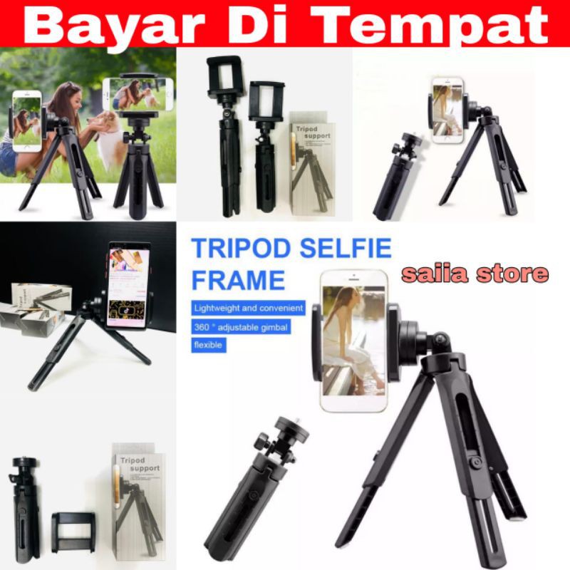 Tripod Mini serbaguna kualitas terbaik | Tripod mini Free holder