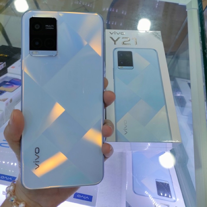 Vivo y21 2021 Ram 4/128 Lengkap Likenew