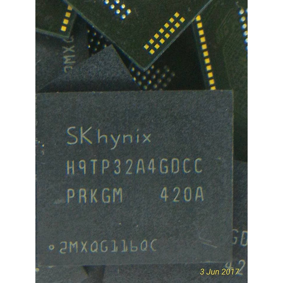 IC eMMC HYNIX JDAC 4GB H9TP32A8JDAC BGA162