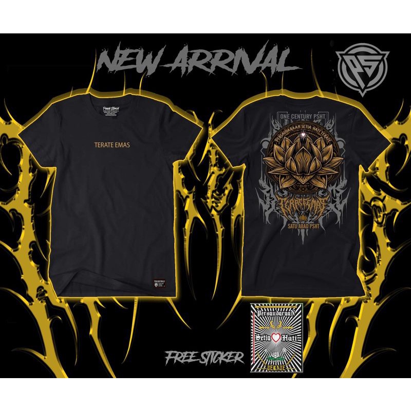 NEW KAOS TERATE EMAS CODE 009