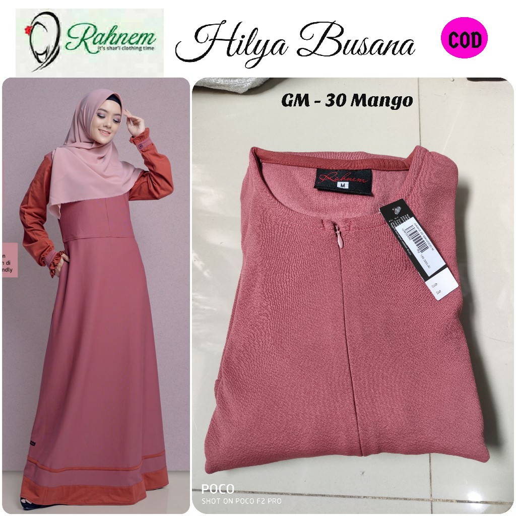 SALE CUCI GUDANG   / Gamis Rahnem / GM -30 / Fashion Muslim