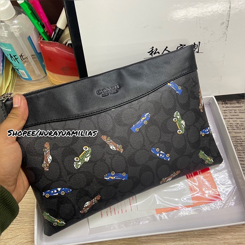 Clutch Coach Like original clutch bag coach mirror Quality hand bag import