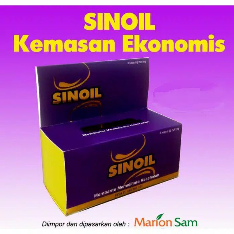 Sinoil 8 kapsul dan Sinoil 30 Kap/obat nyeri sendi /obat sendi murah ORIGINAL