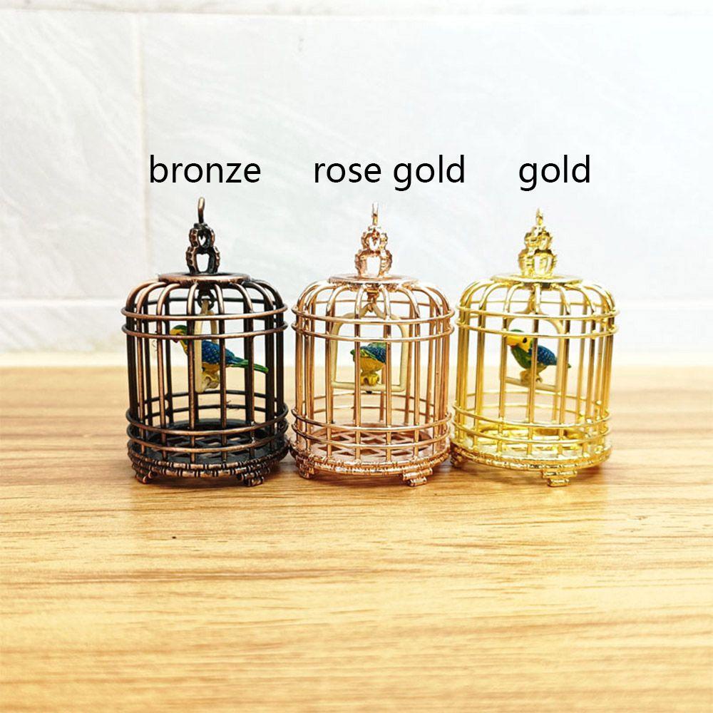 R-flower Mainan Miniatur Kandang Bunga Skala 1: 12 Untuk Aksesoris Rumah Boneka