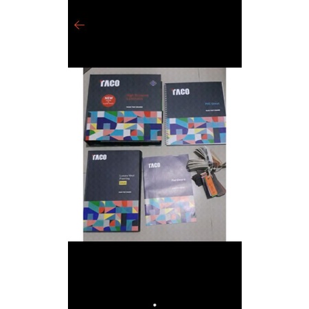 Katalog Taco HPL stok lama