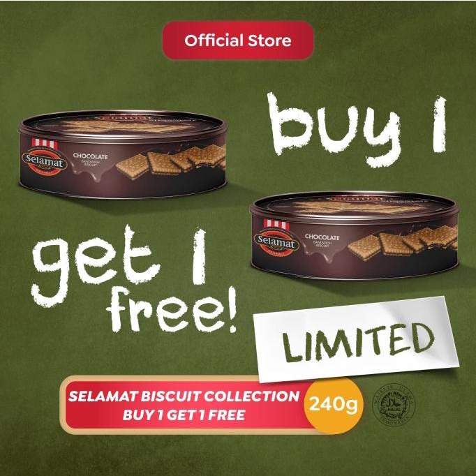 

Selamat Biscuit Collection BUY 1 GET 1 FREE 240 g