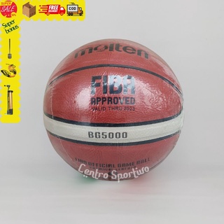 Bola basket molten bg5000 size 7 import premium outdoor indoor standar fiba
